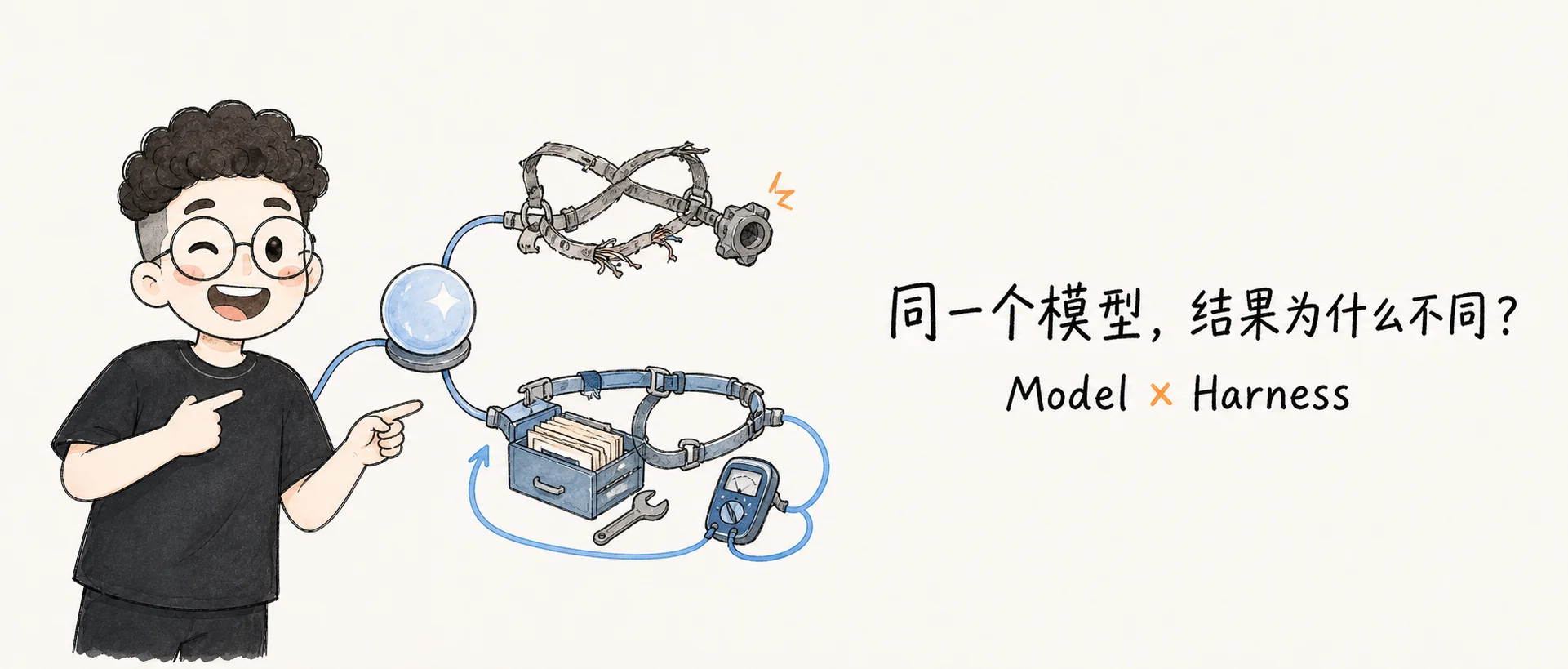 同一个 Claude，为什么在我手里是智障：agent 能力是乘法，不是加法