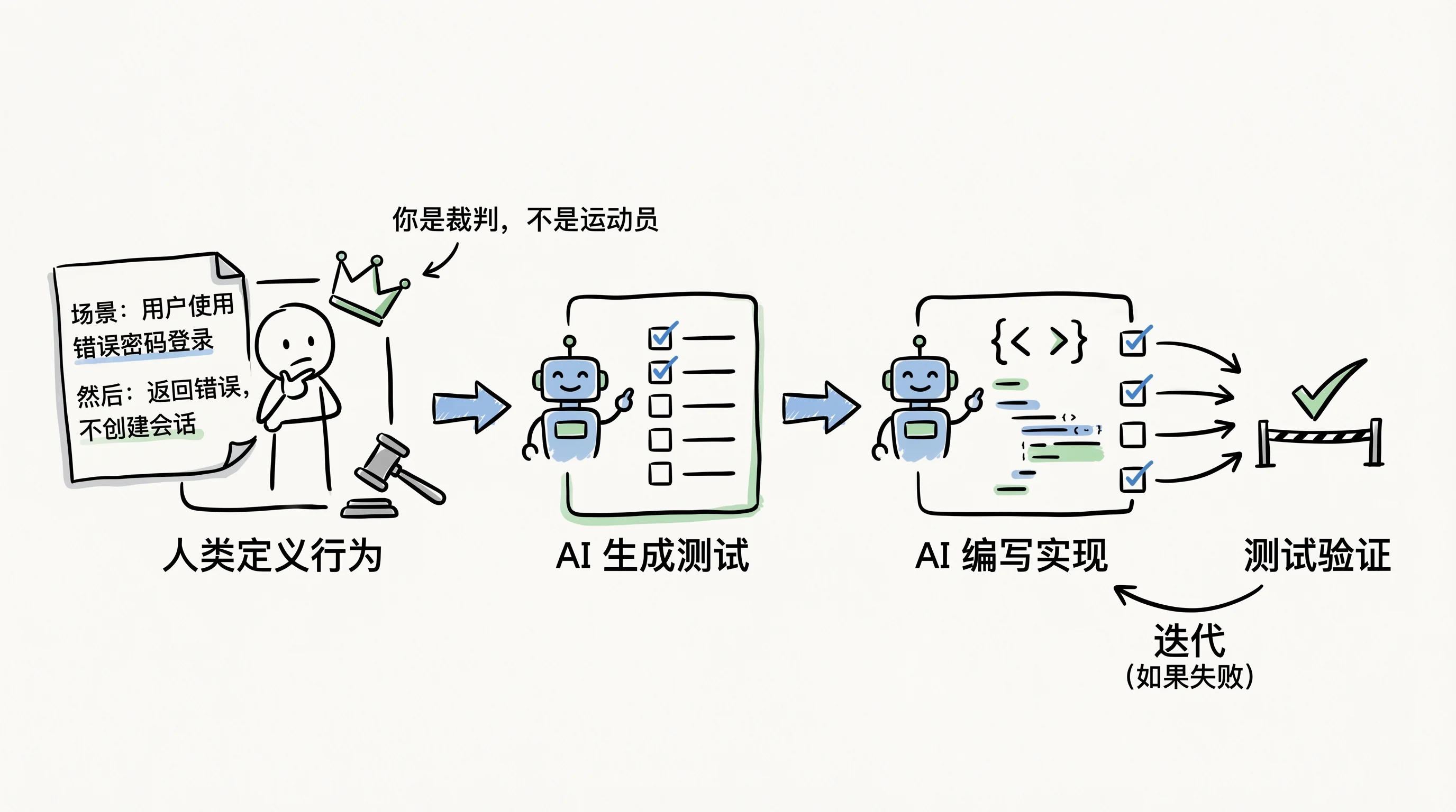 先写验收标准，再让 AI 写代码