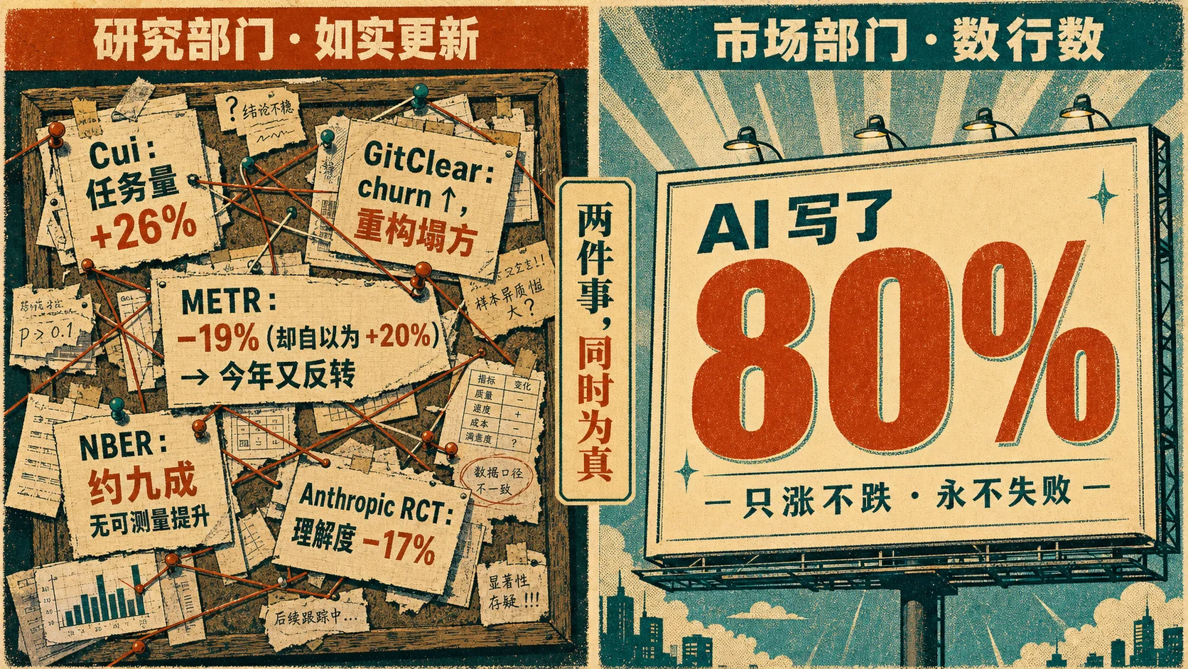 研究部门 vs 市场部门